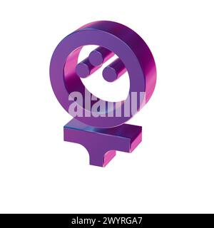 Bellissime illustrazioni astratte icone simbolo Blue Sports Golf Foto Stock