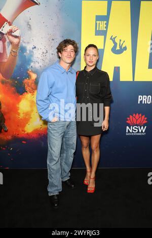 Sydney, Australia. 8 aprile 2024. TBC arriva sul Red carpet per la prima australiana di THE FALL GUY al State Theatre, 49 Market Street, Sydney NSW 2000. Crediti: Richard Milnes/Alamy Live News Foto Stock