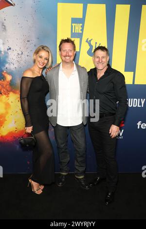 Sydney, Australia. 8 aprile 2024. TBC arriva sul Red carpet per la prima australiana di THE FALL GUY al State Theatre, 49 Market Street, Sydney NSW 2000. Crediti: Richard Milnes/Alamy Live News Foto Stock