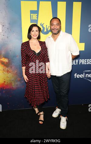 Sydney, Australia. 8 aprile 2024. TBC arriva sul Red carpet per la prima australiana di THE FALL GUY al State Theatre, 49 Market Street, Sydney NSW 2000. Crediti: Richard Milnes/Alamy Live News Foto Stock