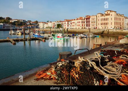 Maison de l'Infante, Porto, Saint-Jean-de-Luz, Aquitania, Pirenei-Atlantiques, Francia. Foto Stock