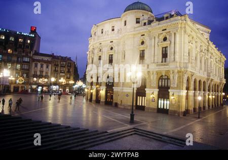 Teatro Arriaga. Bilbao. Spagna. Foto Stock