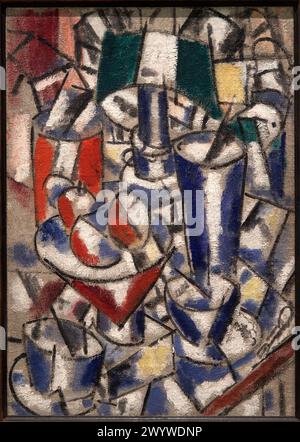 Still Life with Lamp, 1914, Fernand Léger (1881-1955). Foto Stock