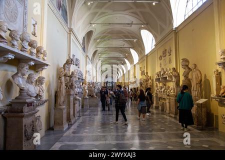 Il Vaticano a Roma offre la sua collezione di arte e storia Foto Stock