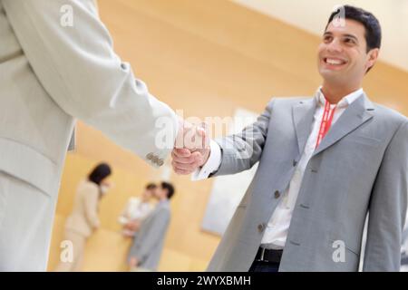 I dirigenti di Convention Center, Business, Donostia, San Sebastian, Paesi Baschi, Spagna. Foto Stock