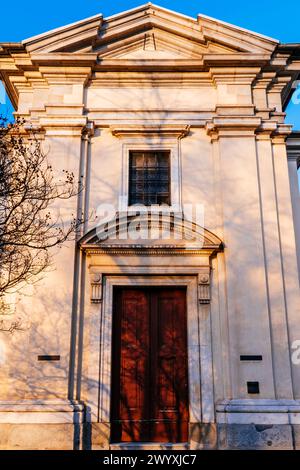 La Cappella reale di St Anthony of la Florida - Real Ermita de San Antonio de la Florida, è una cappella neoclassica. Madrid, Comunidad de Madrid, Spagna Foto Stock