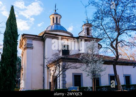 La Cappella reale di St Anthony of la Florida - Real Ermita de San Antonio de la Florida, è una cappella neoclassica. Madrid, Comunidad de Madrid, Spagna Foto Stock