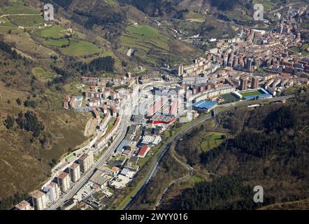 Eibar, Gipuzkoa, Paesi Baschi, Spagna. Foto Stock