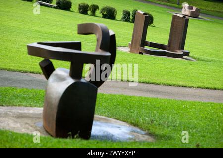 Museo Chillida Leku, Donostia, Hernani, Gipuzkoa, Euskadi. Foto Stock