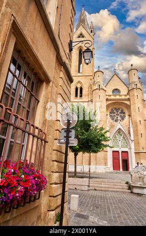 Eglise et Paroisse Saint-Jean-de-Malte, Aix-en-Provence, Bouches-du-Rhône, Provence, Provence-Alpes-Côte d'Azur, Francia, Europa. Foto Stock