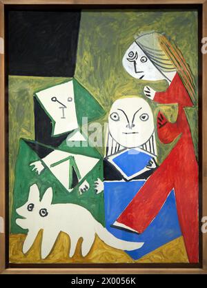 Las Meninas (Isabel de Velasco, María Bárbola e Nicolasito Pertusato), 1957, Pablo Picasso (1881-1973), Museo Museu Picasso, Barcellona, Catalogna, Spagna. Foto Stock