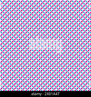 illustrazione vettoriale della ripetizione geometrica astratta. Illustrazione Vettoriale