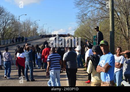 Bloody Sunday, Selma, Alabama, diritti di voto per il 59° anniversario BLM Foto Stock