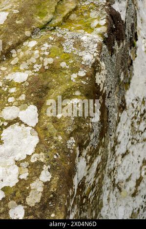 MAIN ROCK, LORDENSHAWS, NORTHUMBERLAND Foto Stock