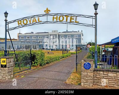 Regno Unito, Somerset, Weston Super Mare, The Royal Hotel. Foto Stock