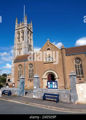 Regno Unito, South Devon, Teignmouth, Chiesa di San Michele. Foto Stock
