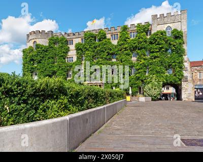 Regno Unito, Somerset, Taunton, Castle Hotel Foto Stock