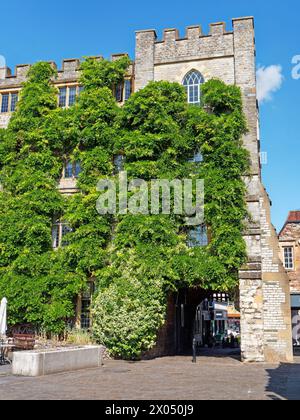 Regno Unito, Somerset, Taunton, Castle Hotel Foto Stock