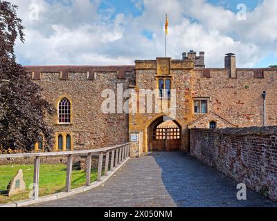 Regno Unito, Somerset, Castello di Taunton Foto Stock