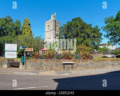 Regno Unito, Devon, Axminster, St Mary's Church Foto Stock