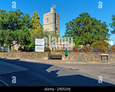 Regno Unito, Devon, Axminster, St Mary's Church Foto Stock