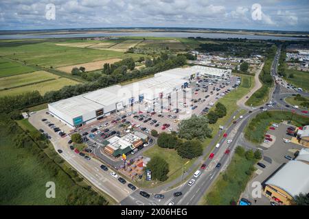 Gapton Hall Shopping Park, Great Yarmouth Foto Stock