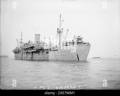 HMS LAMONT, NAVE DA SBARCO FANTERIA LARGE. 29 LUGLIO 1944, GREENOCK. - , Foto Stock