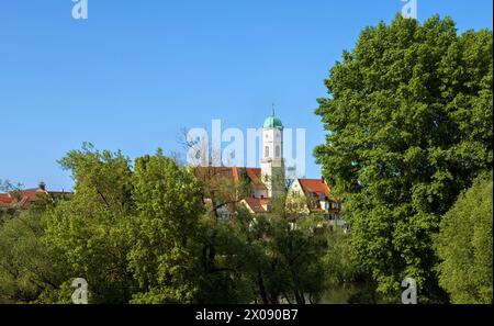 St Mang Church a Ratisbona, Germania Foto Stock