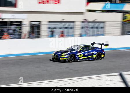 FANATEC GT WORLD 2024 al circuito Paul Ricard, Castellet, FRANCIA, 07/04/2024 Florent 'MrCrash' B.. Foto Stock