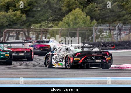 FANATEC GT WORLD 2024 al circuito Paul Ricard, Castellet, FRANCIA, 07/04/2024 Florent 'MrCrash' B.. Foto Stock