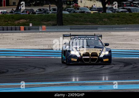 FANATEC GT WORLD 2024 al circuito Paul Ricard, Castellet, FRANCIA, 07/04/2024 Florent 'MrCrash' B.. Foto Stock