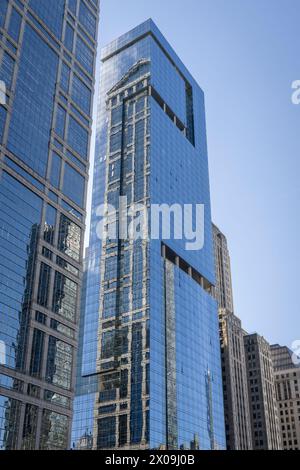 Grattacieli di Chicago Foto Stock