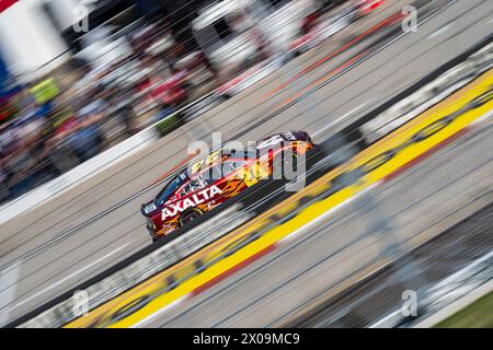 William Byron si aggiudica la posizione per il Cook Out 400 a Martinsville, Virginia, USA. Foto Stock