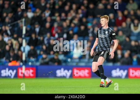 West Bromwich, Regno Unito. 10 aprile 2024. Sam Clucas di Rotherham durante l'EFL Sky Bet Championship match tra West Bromwich Albion e Rotherham United agli Hawthorns, West Bromwich, Inghilterra, il 10 aprile 2024. Foto di Stuart Leggett. Solo per uso editoriale, licenza richiesta per uso commerciale. Non utilizzare in scommesse, giochi o pubblicazioni di singoli club/campionato/giocatori. Crediti: UK Sports Pics Ltd/Alamy Live News Foto Stock