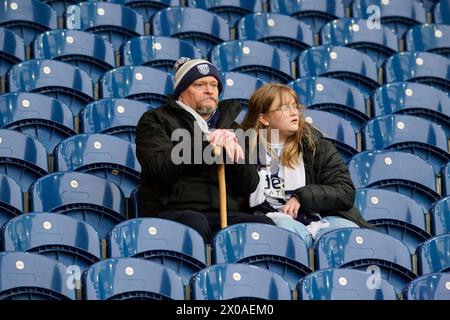 WEST BROMWICH, INGHILTERRA - 10 APRILE: I tifosi del West Bromwich Albion hanno preceduto il match per il titolo Sky Bet tra il West Bromwich Albion e il Rotherham United all'Hawthorns Stadium il 10 aprile 2024 a West Bromwich, Inghilterra. (Foto di Francisco Macia/Photo Players Images) Foto Stock