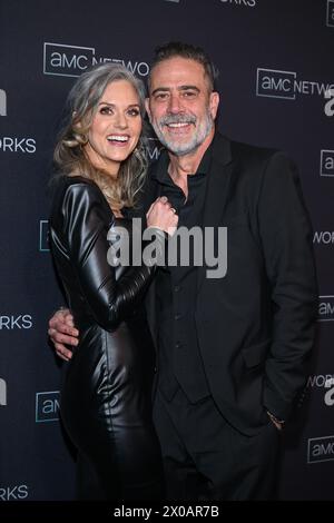 Hilarie Burton Morgan e Jeffrey Dean Morgan Foto Stock