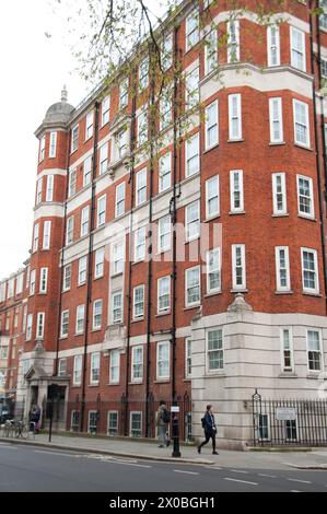 Royal Marsden Hospital, Fulham Road, Fulham, Royal Borough of Kensignton and Chelsea, Londra, Regno Unito Foto Stock