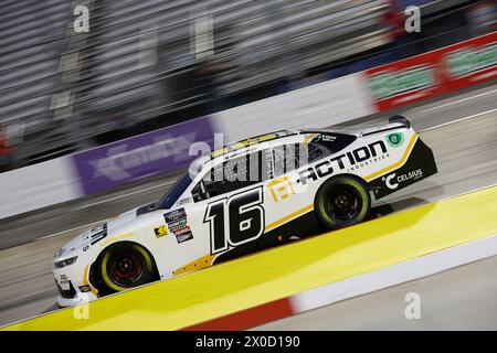 Martinsville, Virginia, Stati Uniti. 6 aprile 2024. Il pilota della NASCAR Xfinity Series, AJ Allmendinger, si aggiudica la gara per il DUDE Wipes 250 a Martinsville, Virginia, Stati Uniti. (Credit Image: © Stephen A Arce Action Sports Pho/ASP) SOLO PER USO EDITORIALE! Non per USO commerciale! Foto Stock