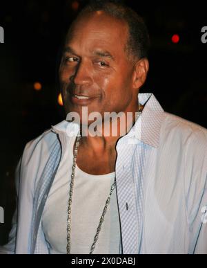 **FILE PHOTO** O.J. Simpson è morto. GU Simpson 2006 JR Davis/PHOTOlink.net/MediaPunch Foto Stock