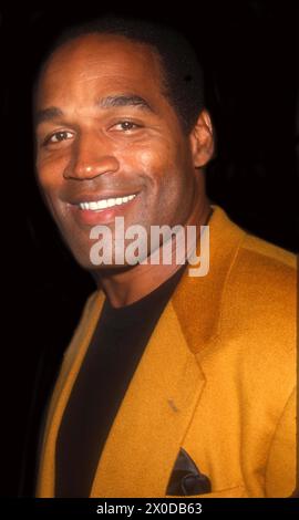 **FILE PHOTO** O.J. Simpson è morto. OJ Simpson 1993 foto di John Barrett/PHOTOlink/MediaPunch Foto Stock