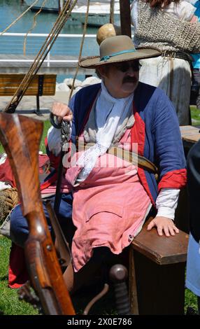 festa dei pirati a port washington, wisconsin Foto Stock