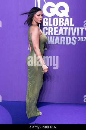 Taylor Rooks partecipa al secondo GQ Global Creativity Awards annuale alla WSA di New York l'11 aprile 2024 Foto Stock