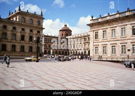 La casa delle due camere a Plaza Simon Bolivar a Bogotà. [traduzione automatica] Foto Stock