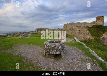 Rozafa, Kalaja e Rozafs, Castello di Shkoder in Albania Foto Stock