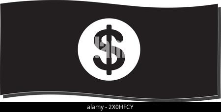 disegno simbolo illustrazione vettore icona dolar Illustrazione Vettoriale