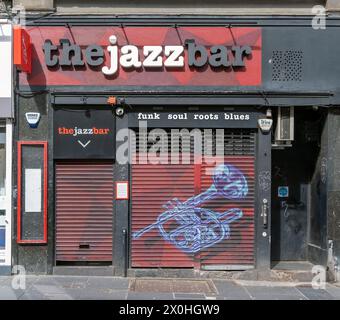 The Jazz Bar, Chambers Street, Edimburgo, Scozia, Regno Unito. Foto Stock