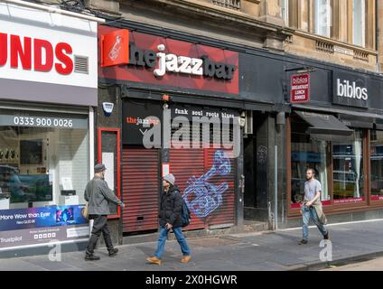 The Jazz Bar, Chambers Street, Edimburgo, Scozia, Regno Unito. Foto Stock