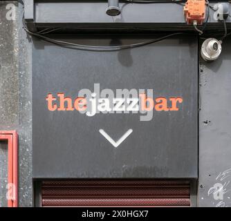 The Jazz Bar, Chambers Street, Edimburgo, Scozia, Regno Unito. Foto Stock