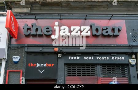 The Jazz Bar, Chambers Street, Edimburgo, Scozia, Regno Unito. Foto Stock