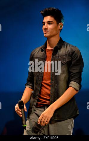 Siva Kaneswaran - The Wanted, V2011, Hylands Park, Chelmsford, Essex, Regno Unito - 21 agosto 2011 Foto Stock